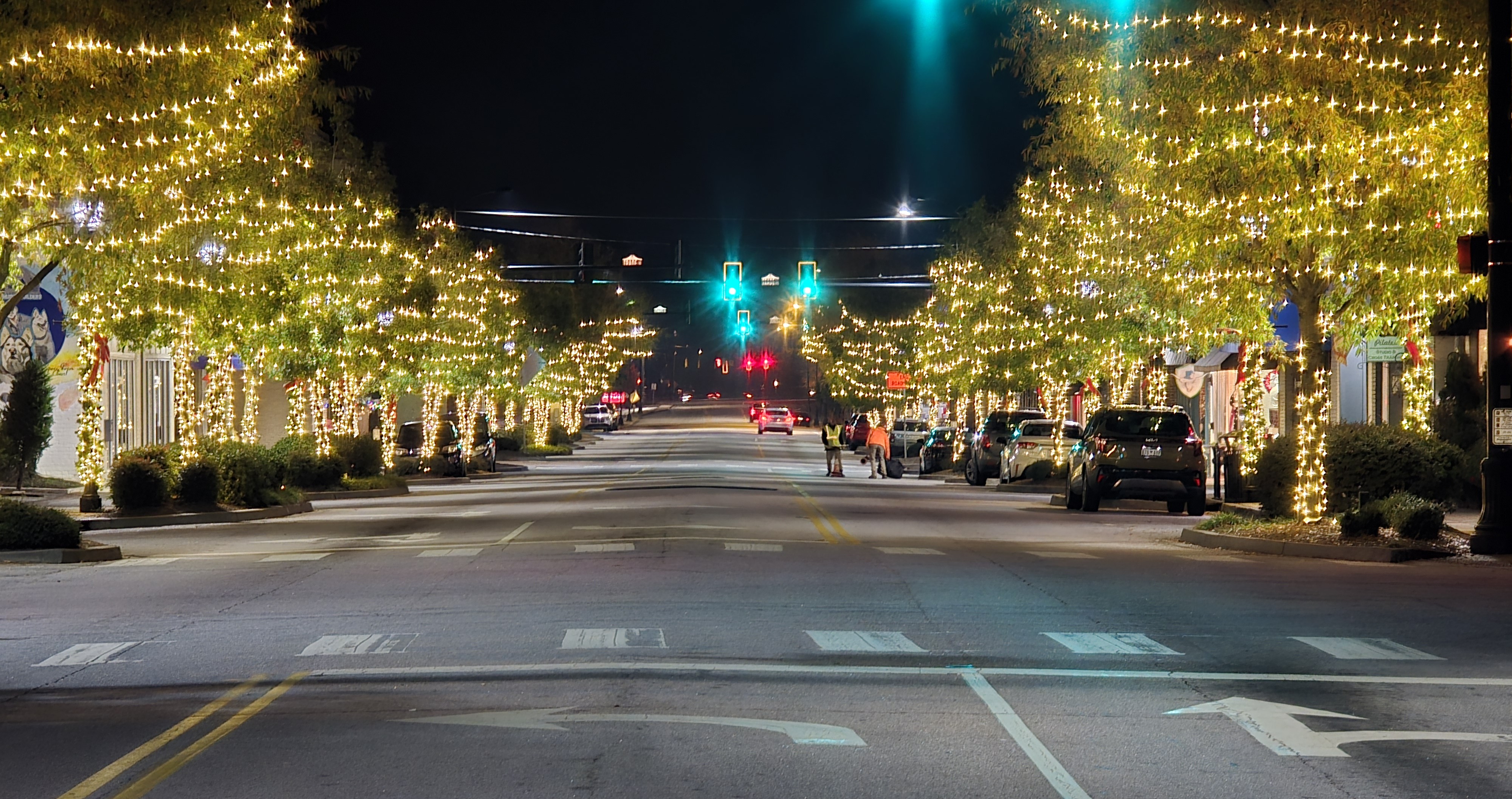 Holiday Christmas lighting on home — Visible Illumination Greenville SC